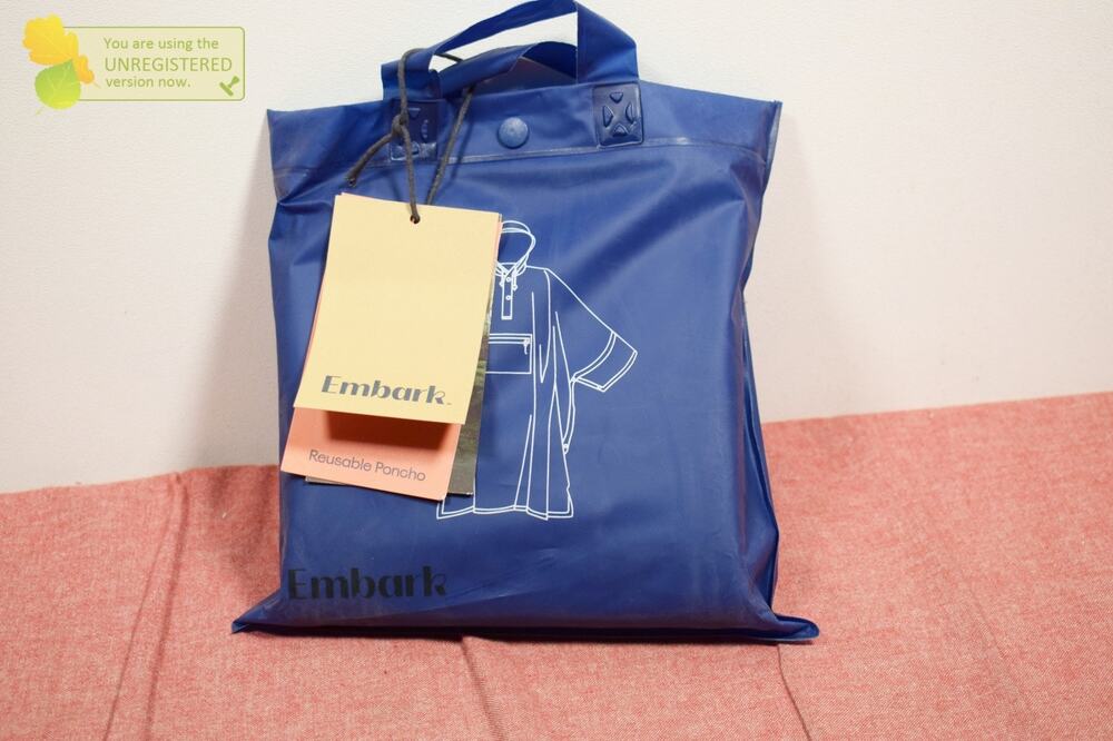 Embark Peva Pull-On Blue Poncho
